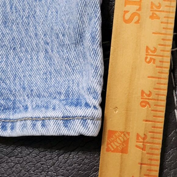 *SOLD**Levi's Jeans Womens 30 Blue Denim Wedgie Straight High Rise Jeans 30Wx27L - Picture 5 of 15